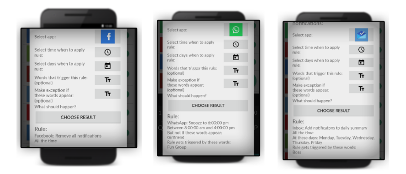 Understanding user preferences towards rule-based notification deferral